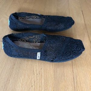 TOMS black lace